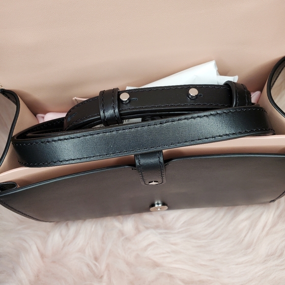 NWT Kate spade Lovitt Buckle Small Top-handle Bag black handbag - Picture 6 of 9